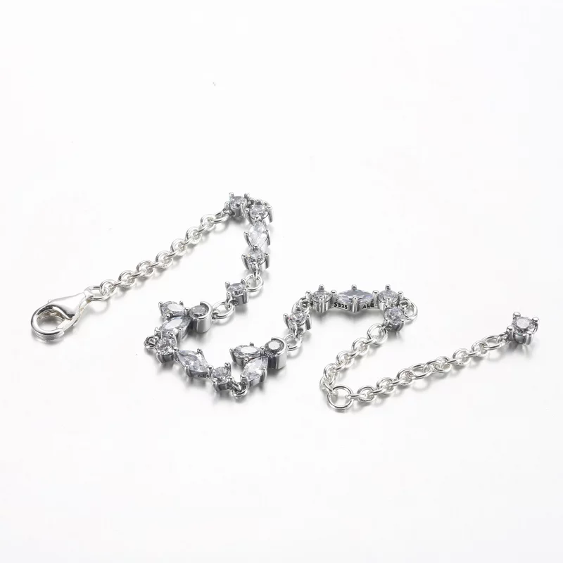 (image pour) Bracelet chaîne Pandora Sparkling Herbarium Cluster - 592631C01 - Afficher 5