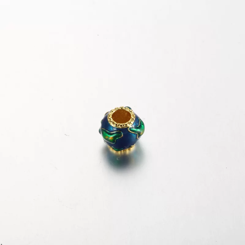 (image pour) Charm en plaqué or 14 carats Pandora Earth - 762431C01 - Afficher 4