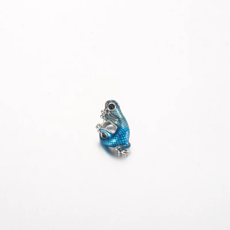 (image pour) Charm Pandora Lézard Métallique Bleu - 792701C01 - Afficher 2