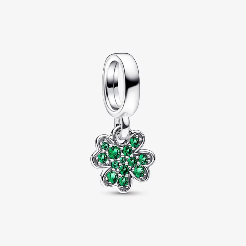 (image pour) Charm pendant trèfle à quatre feuilles Pandora - 792751C01