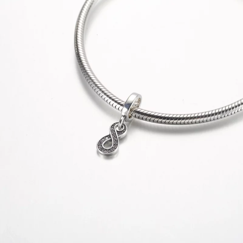 (image pour) Charmante breloque Pandora Sparkling Infinity - 792766C01 - Afficher 4