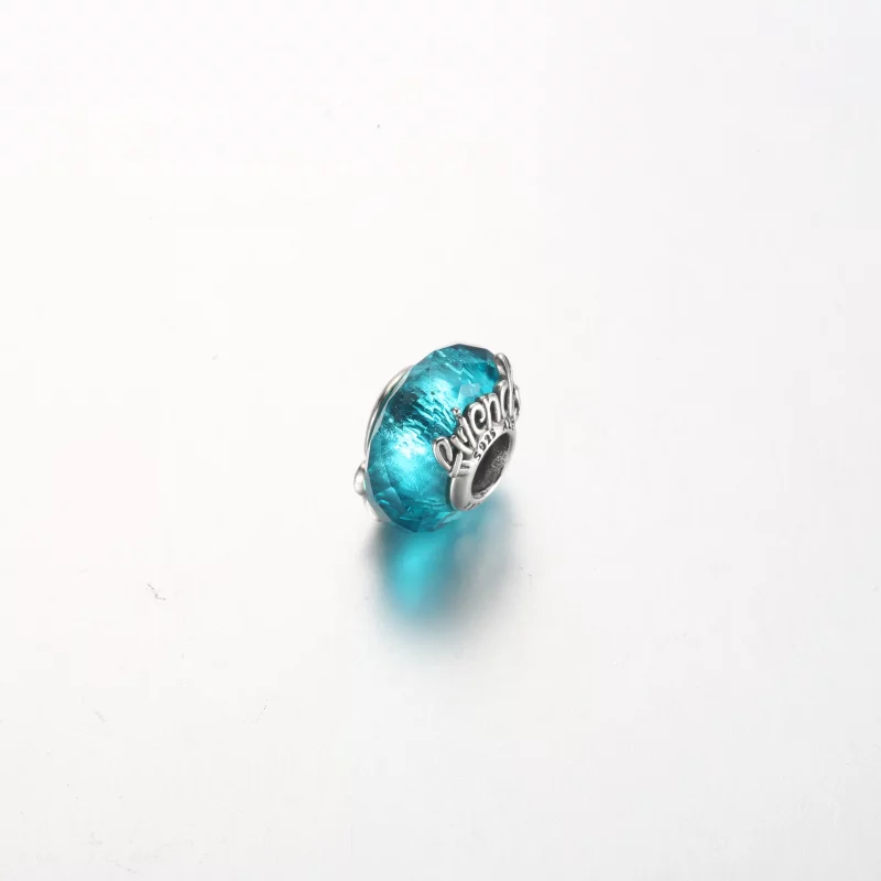 (image pour) Charme d'amitié en verre de Murano facetté de Pandora - 792762C01 - Afficher 2