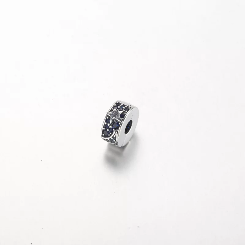 (image pour) Pandora Charm Clip Céleste Soleil, Étoile & Lune - 792681C01 - Afficher 3