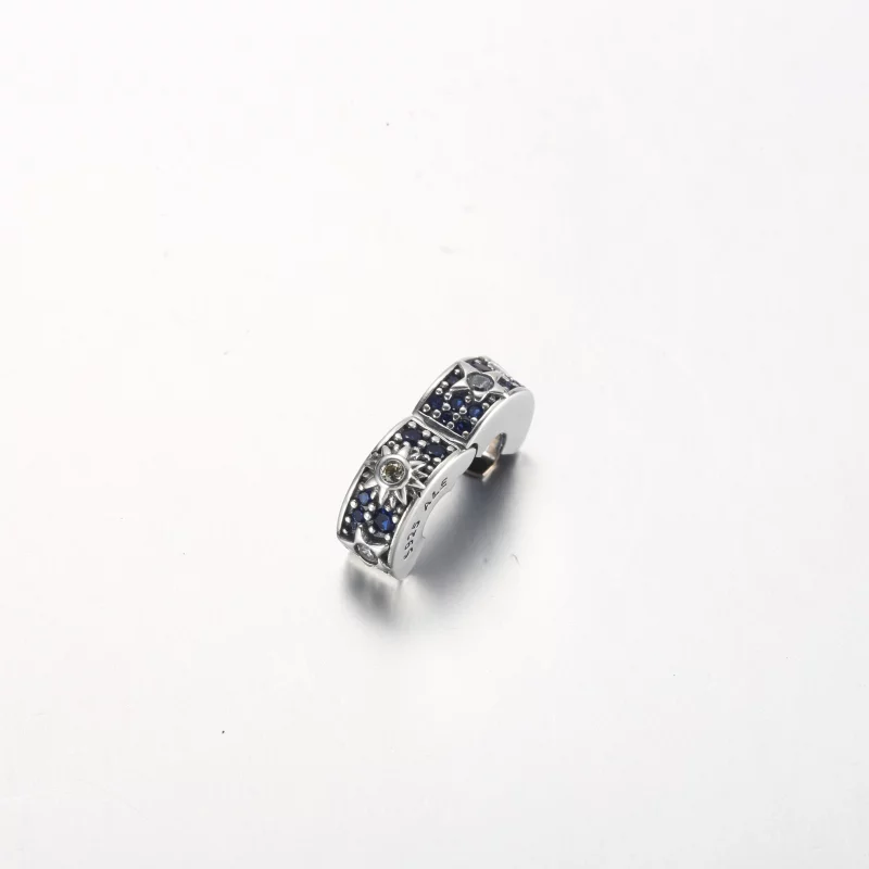 (image pour) Pandora Charm Clip Céleste Soleil, Étoile & Lune - 792681C01 - Afficher 4