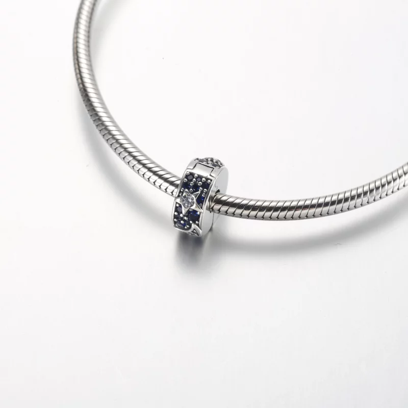 (image pour) Pandora Charm Clip Céleste Soleil, Étoile & Lune - 792681C01 - Afficher 5
