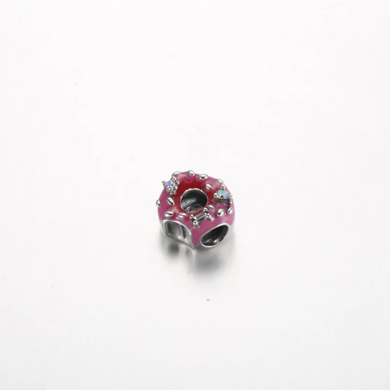 (image pour) Pandora Charm en argent sterling en forme de beignet - 792596C01 - Afficher 2