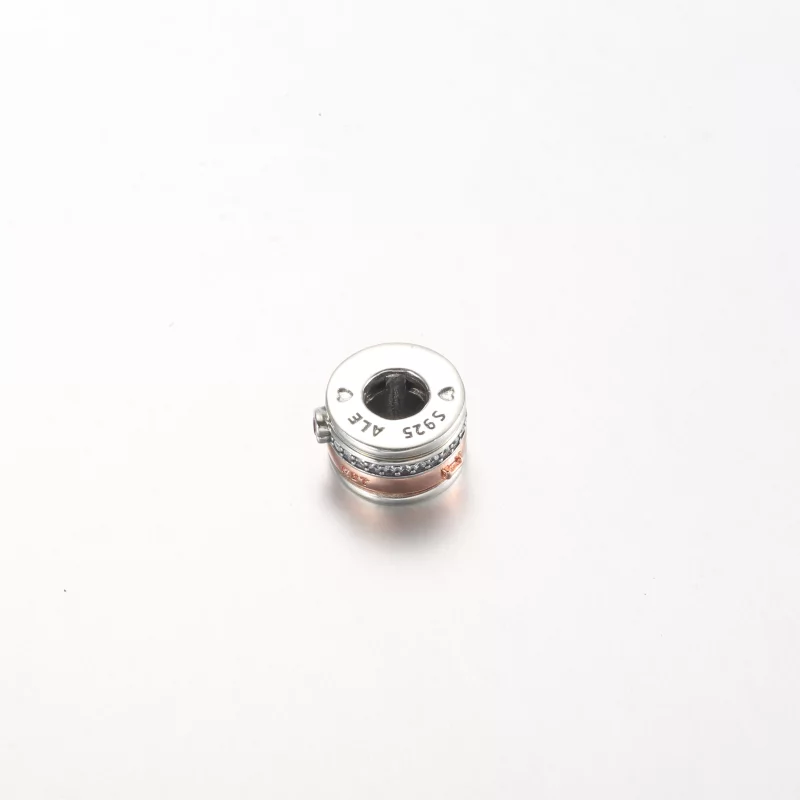 (image pour) Pandora Charm Message d'Amour à Deux Tons - 782639C01 - Afficher 3