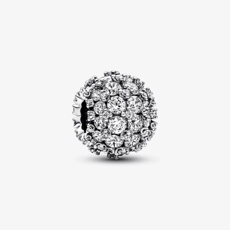 (image pour) Pandora Charme Rond Étincelant Pavé - 792630C01