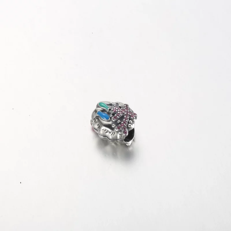 (image pour) Pandora Disney Le Charm Coquillage La Petite Sirène - 792687C01 - Afficher 4