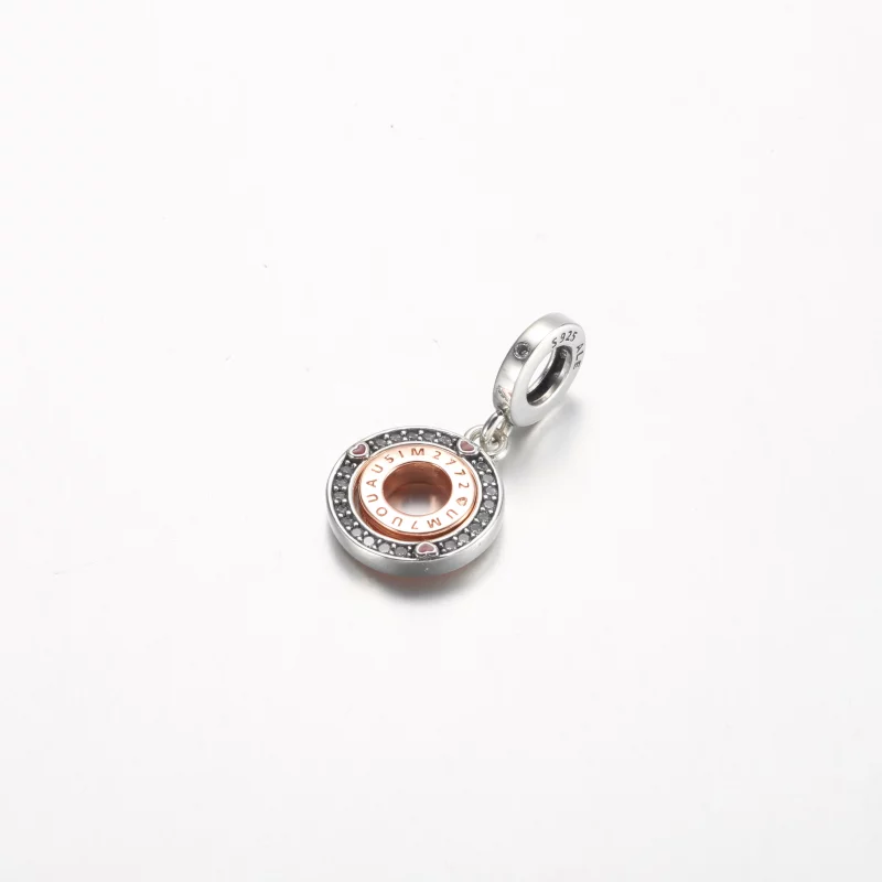(image pour) Pandora MSG rotation en argent sterling et plaqué or rose 14 carats - 782640C01 - Afficher 2
