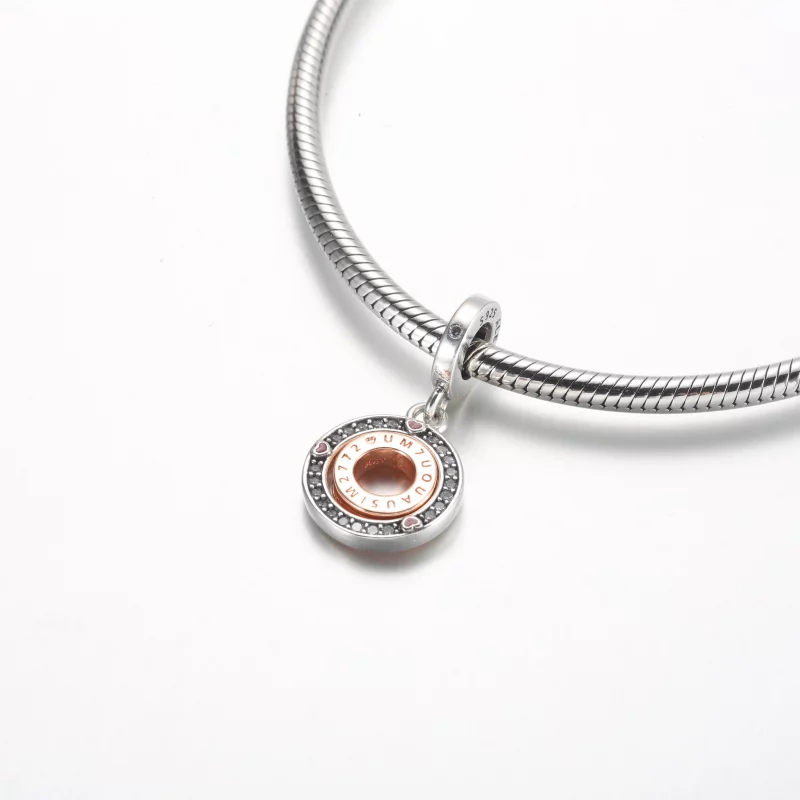 (image pour) Pandora MSG rotation en argent sterling et plaqué or rose 14 carats - 782640C01 - Afficher 4