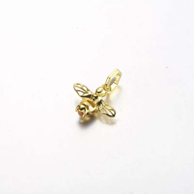 (image pour) Pendentif charmant en forme d'abeille scintillante Pandora - 762672C01 - Afficher 3