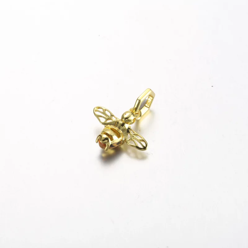 (image pour) Pendentif charmant en forme d'abeille scintillante Pandora - 762672C01 - Afficher 4