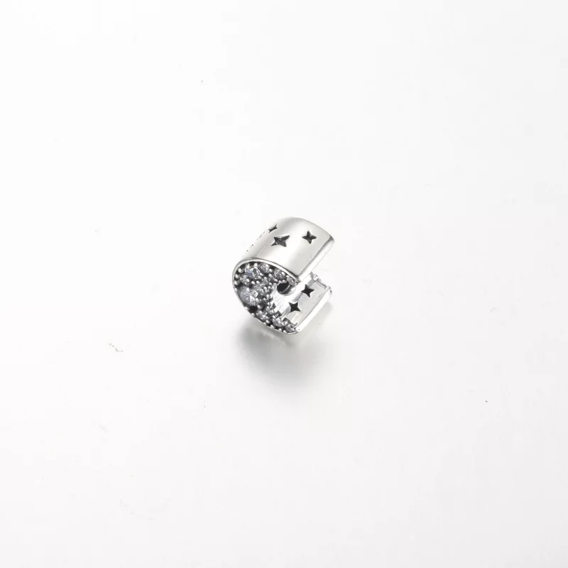 (image pour) Pendentif Lune Croissante Étincelante Pandora - 792768C01 - Afficher 2