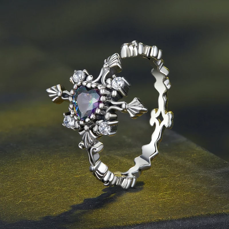 (image pour) Bague croix Halloween de style Pandora - BSR482-E - Afficher 2