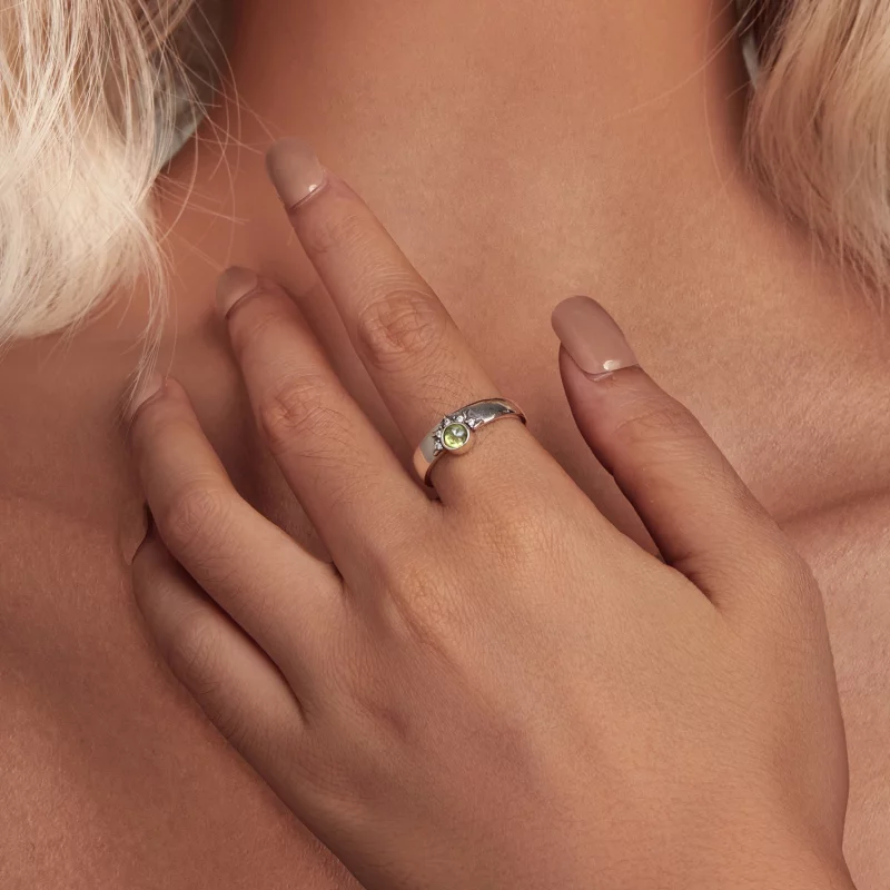 (image pour) Bague de couple style Pandora avec soleil, lune et étoiles - BSR491-E - Afficher 4