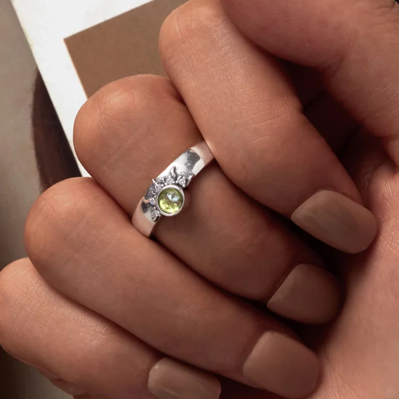 (image pour) Bague de couple style Pandora avec soleil, lune et étoiles - BSR491-E - Afficher 6