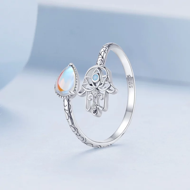 (image pour) Bague de style Pandora Main Chanceuse - BSR486-E - Afficher 2