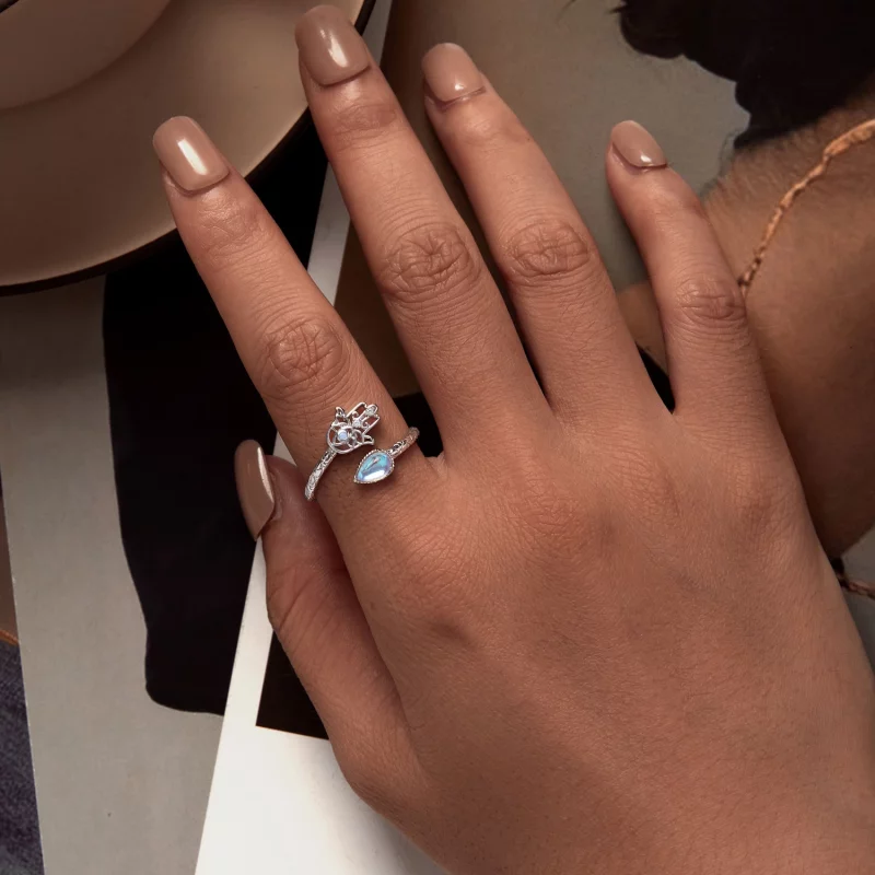 (image pour) Bague de style Pandora Main Chanceuse - BSR486-E - Afficher 5