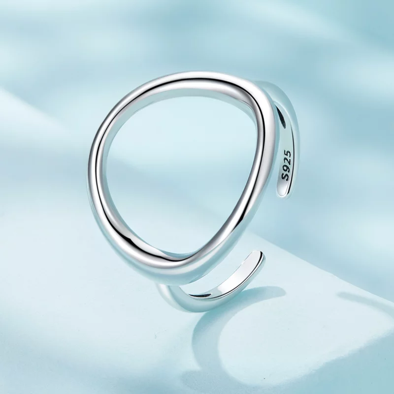 (image pour) Bague ouverte Samsara de style Pandora simple - SCR919 - Afficher 2