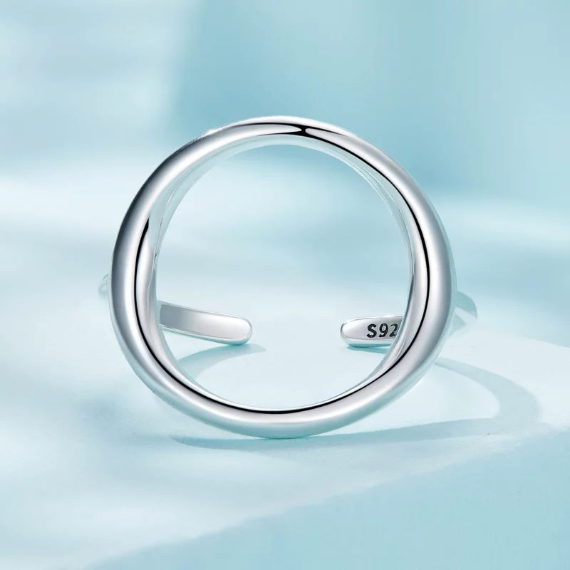 (image pour) Bague ouverte Samsara de style Pandora simple - SCR919 - Afficher 3