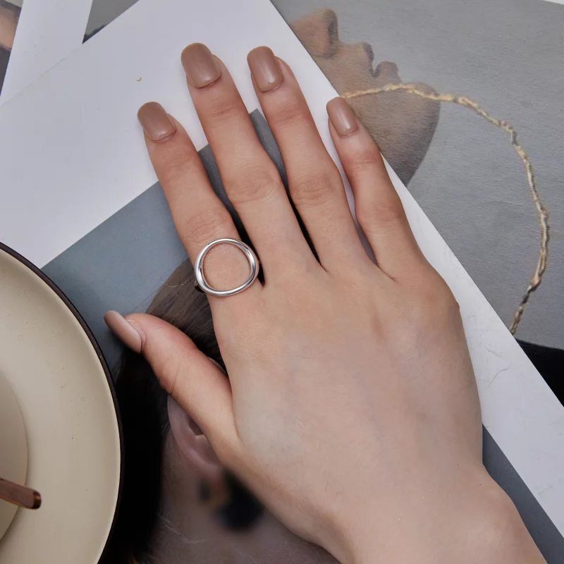 (image pour) Bague ouverte Samsara de style Pandora simple - SCR919 - Afficher 6