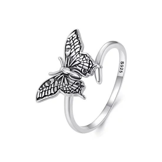 (image pour) Bague ouverte style papillon Pandora - SCR966-E