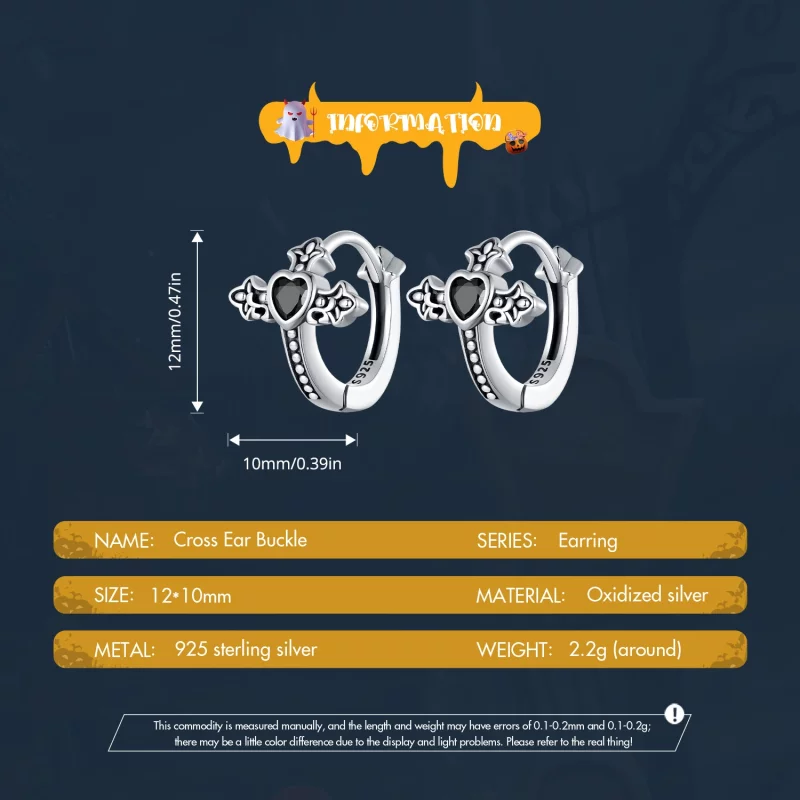 (image pour) Boucles d'oreilles à anneaux croisés de style Pandora - SCE1642 - Afficher 5