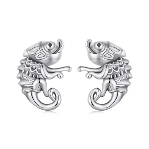 (image pour) Boucles d'oreilles clous de style Chameleon Pandora - SCE1661