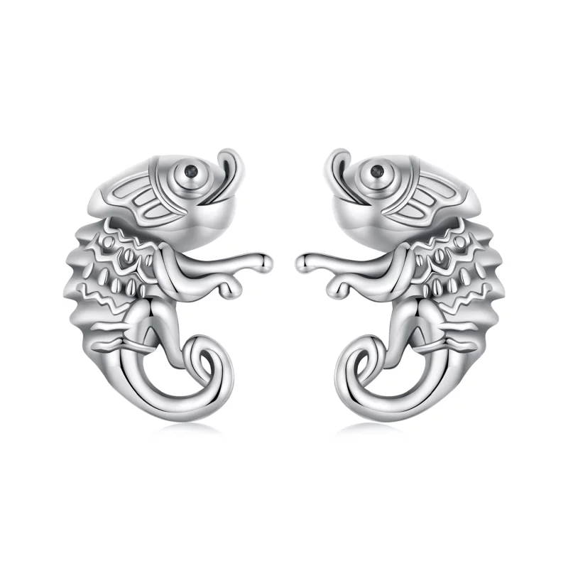 (image pour) Boucles d'oreilles clous de style Chameleon Pandora - SCE1661