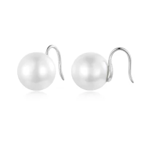 (image pour) Boucles d'oreilles à clous style Pandora avec perles - BSE857