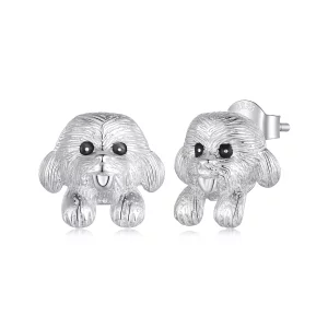 (image pour) Boucles d'oreilles à clous Teddy style Pandora - SCE1631