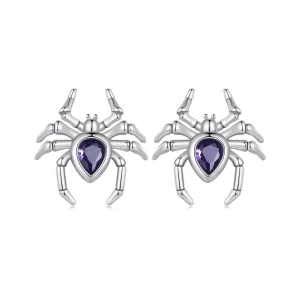 (image pour) Boucles d'oreilles Pandora Style Araignée à clous - BSE891