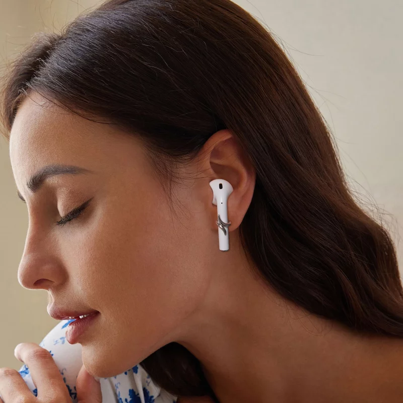 (image pour) Boucles d'oreilles Pandora Style en forme de casque audio - BSE903 - Afficher 5