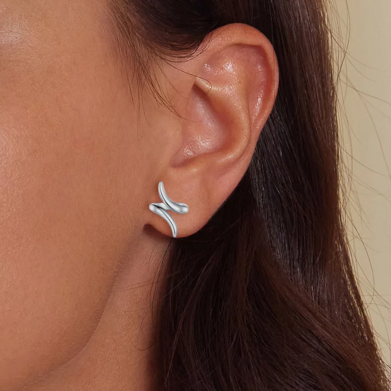 (image pour) Boucles d'oreilles Pandora Style en forme de casque audio - BSE903 - Afficher 6