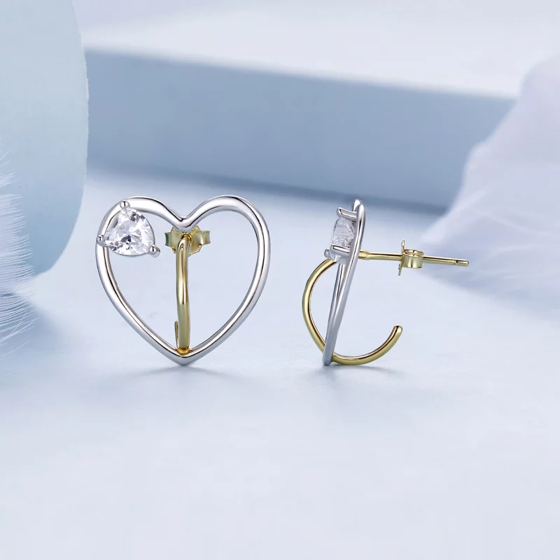 (image pour) Boucles d'oreilles Pandora Style Love Studs - BSE888 - Afficher 4