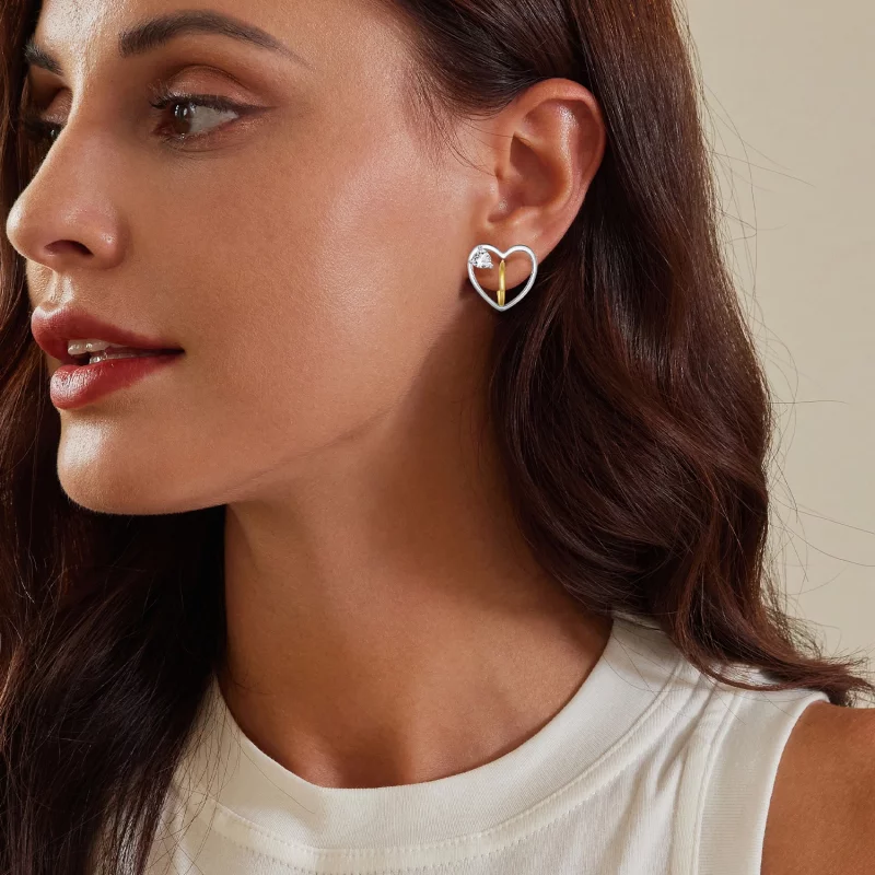 (image pour) Boucles d'oreilles Pandora Style Love Studs - BSE888 - Afficher 5
