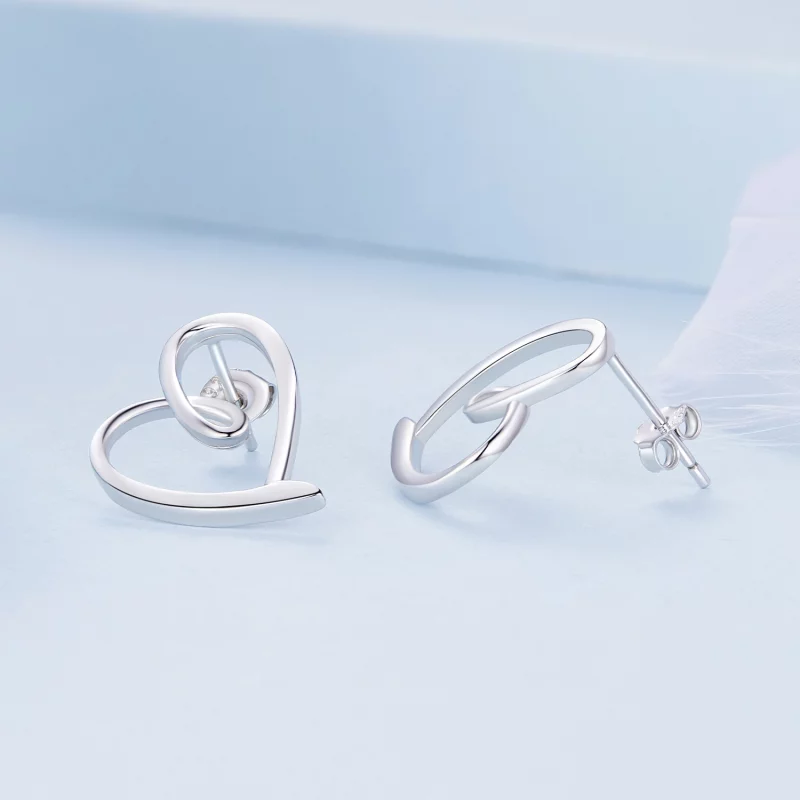 (image pour) Boucles d'oreilles Pandora Style Wrapped In Love - BSE871 - Afficher 4