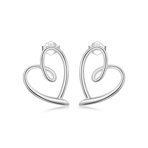 (image pour) Boucles d'oreilles Pandora Style Wrapped In Love - BSE871