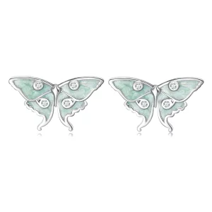 (image pour) Boucles d'oreilles papillon de style Pandora Wizard of Oz - BSE828