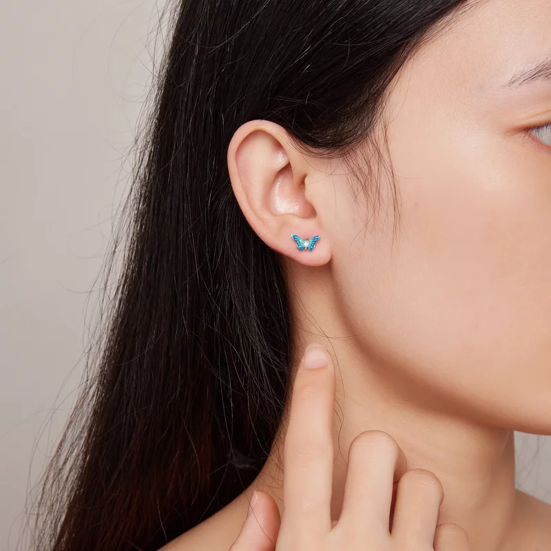 (image pour) Boucles d'oreilles Papillon Exquis de style Pandora - SCE1571 - Afficher 6