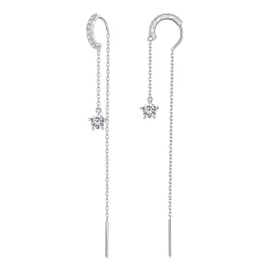 (image pour) Boucles d'oreilles pendantes exquises de style Pandora - BSE830