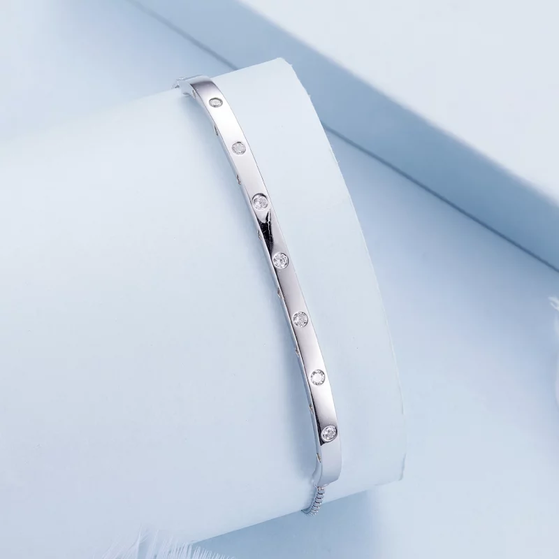 (image pour) Bracelet jonc de style Pandora - BSB145 - Afficher 2