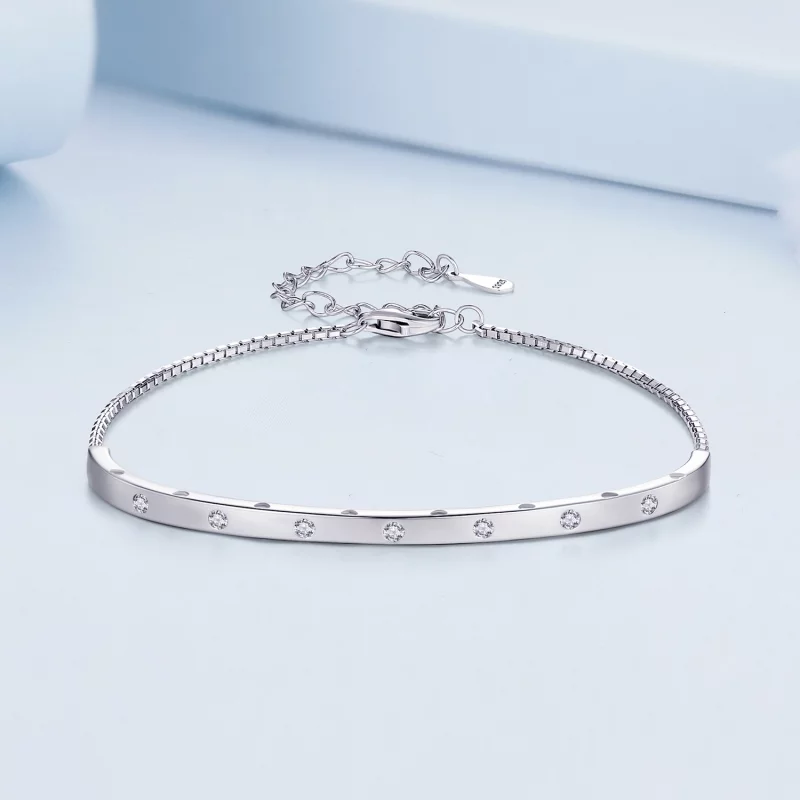 (image pour) Bracelet jonc de style Pandora - BSB145 - Afficher 3