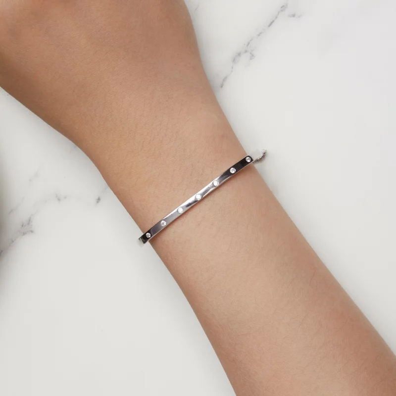 (image pour) Bracelet jonc de style Pandora - BSB145 - Afficher 5