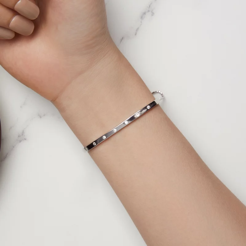 (image pour) Bracelet jonc de style Pandora - BSB145 - Afficher 6