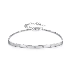 (image pour) Bracelet jonc de style Pandora - BSB145