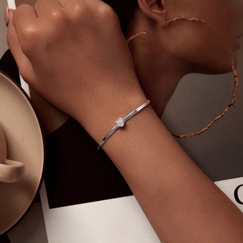 (image pour) Bracelet Pandora Style Amour - BSB153 - Afficher 4