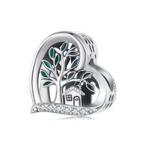 Charm de style Pandora Arbre généalogique - SCC2624 (image pour) Charm de style Pandora Arbre généalogique - SCC2624