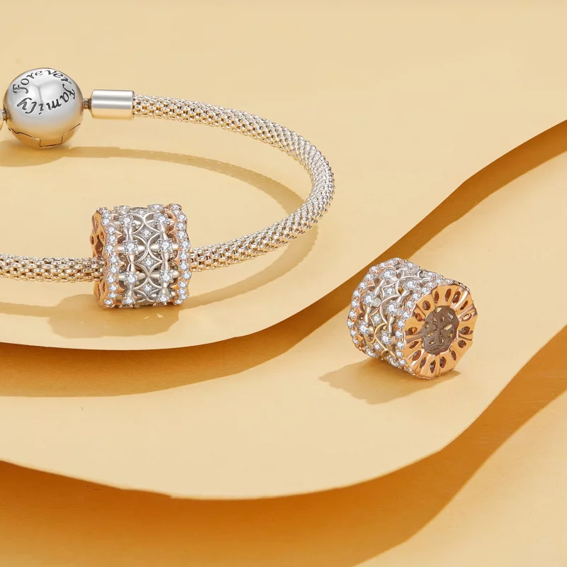 (image pour) Charm de style Pandora aux couleurs automnales - BSC908 - Afficher 4